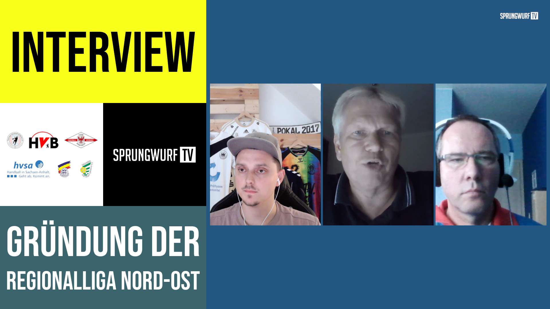 [INTERVIEW] Interview zur neuen Regionalliga NordOst SPRUNGWURF.TV