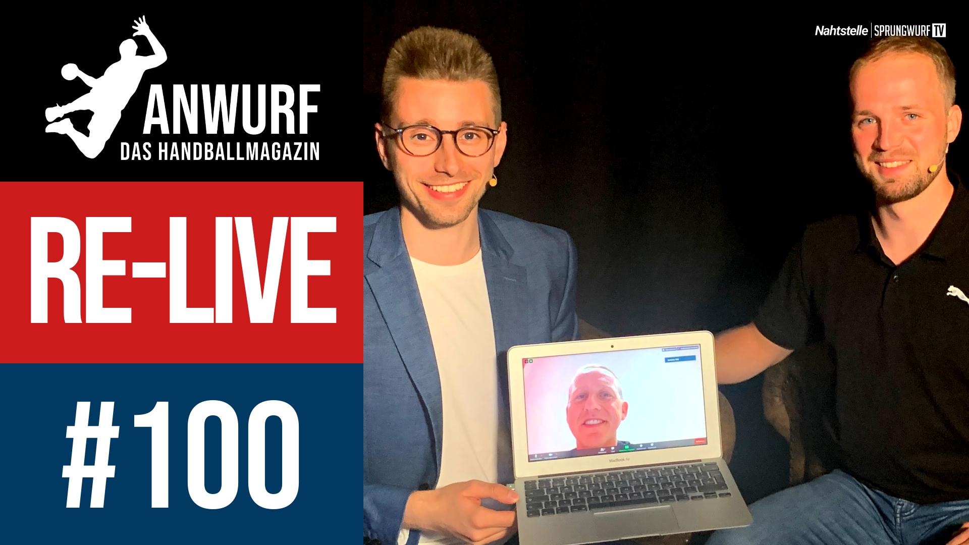 [RE-LIVE] ANWURF – DAS HANDBALLMAGAZIN #100
