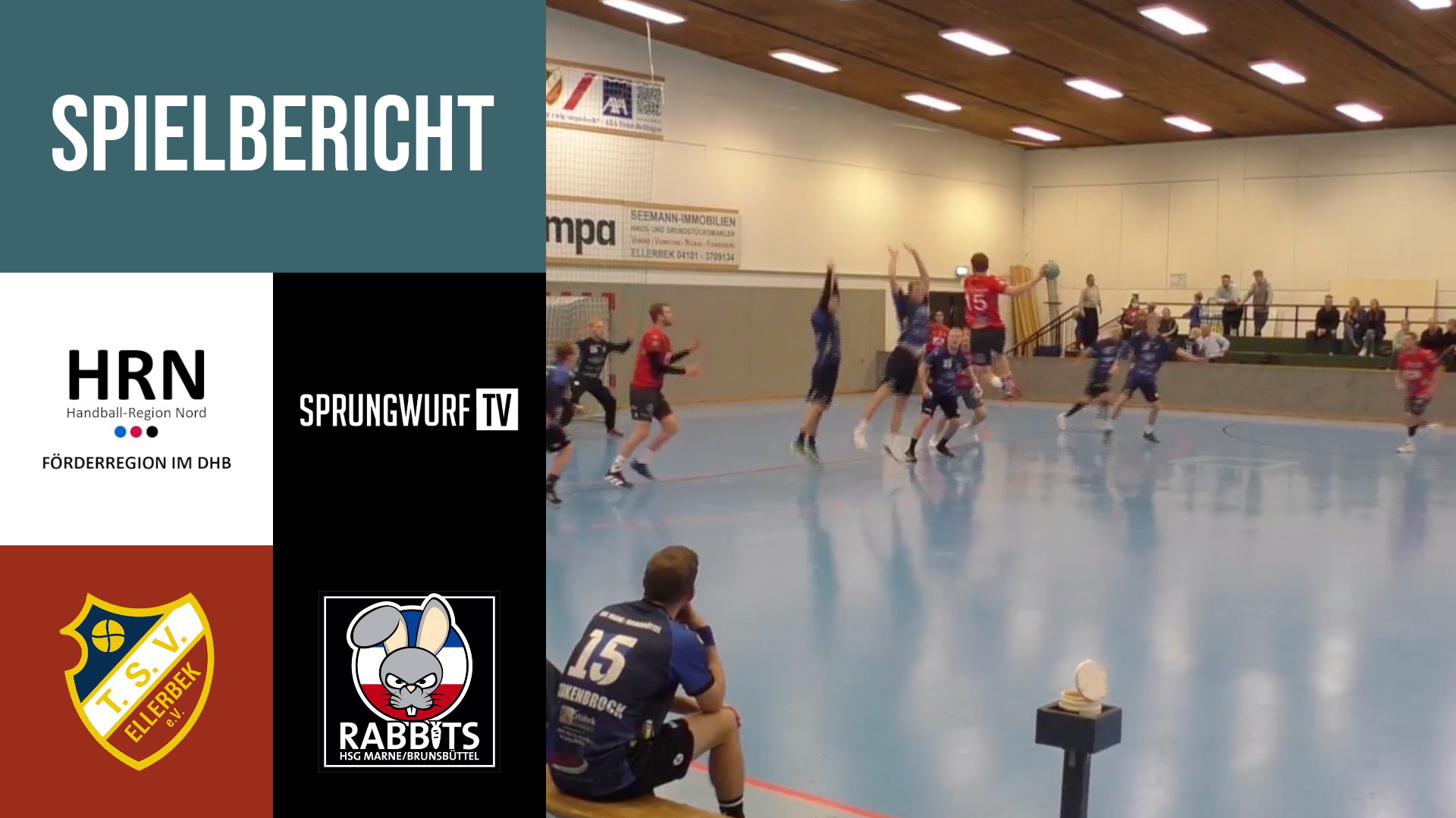 [SPIELBERICHT] TSV Ellerbek vs. HSG Marne/Brunsbüttel