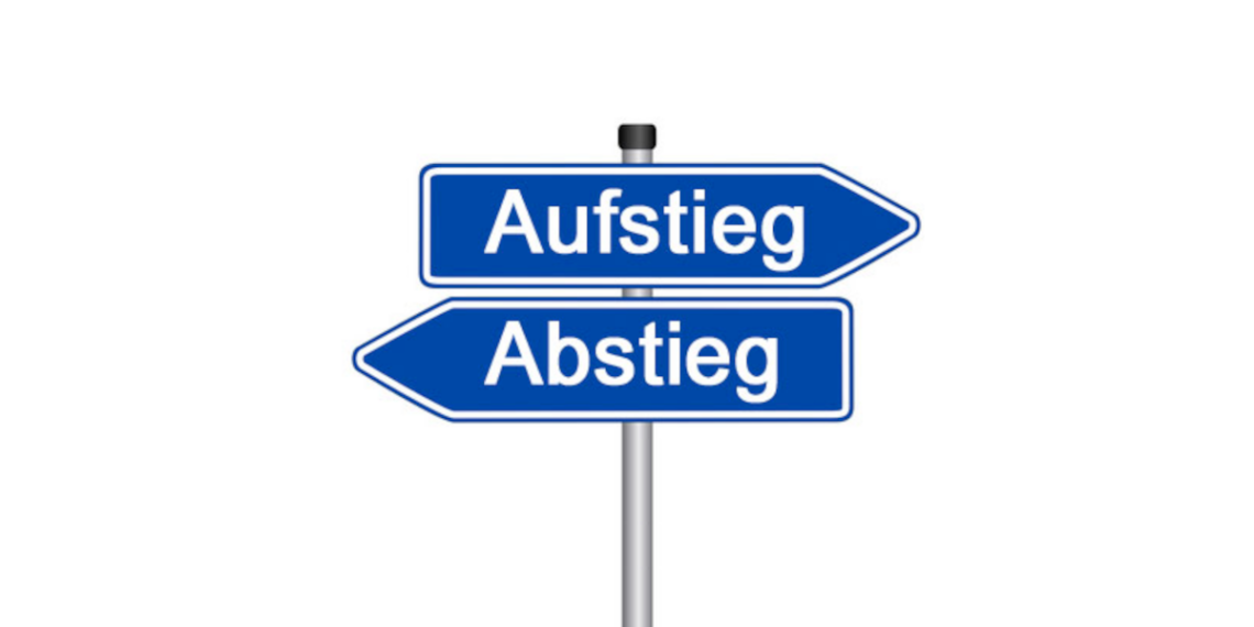 Wer geht hoch und wer kommt runter: ein Zwischenstand